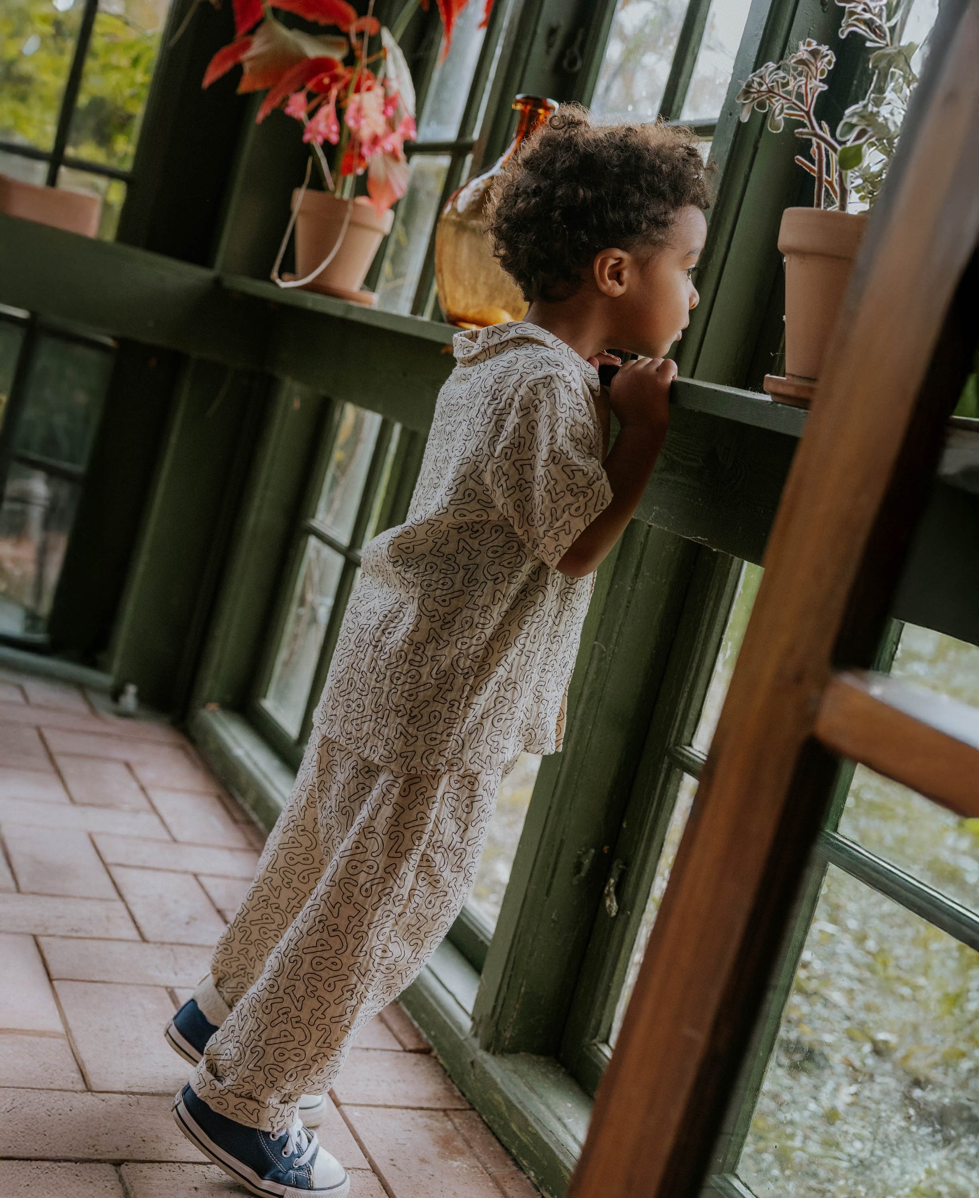 FLIINK ELMO PANT PANT COFFEE BEAN / SANDSHELL