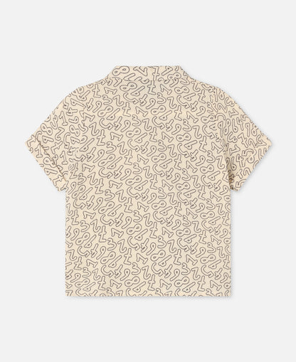 FLIINK ELMO SS SHIRT SHIRT COFFEE BEAN / SANDSHELL