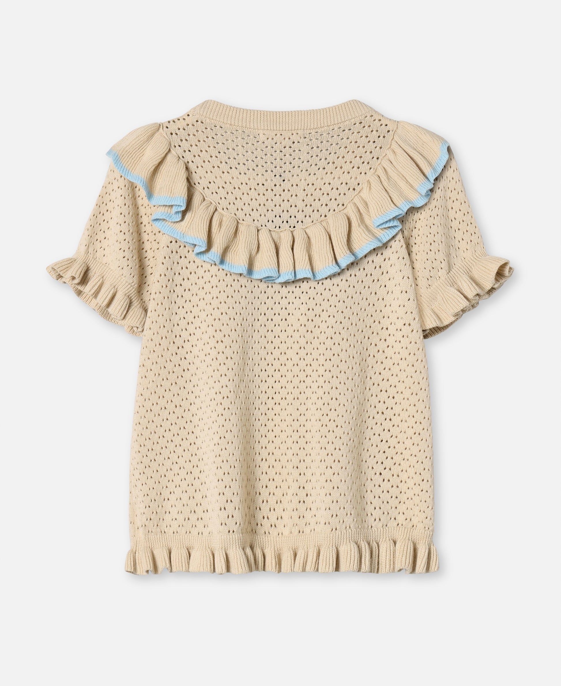 FLIINK EMMY SS BLOUSE BLOUSE SANDSHELL