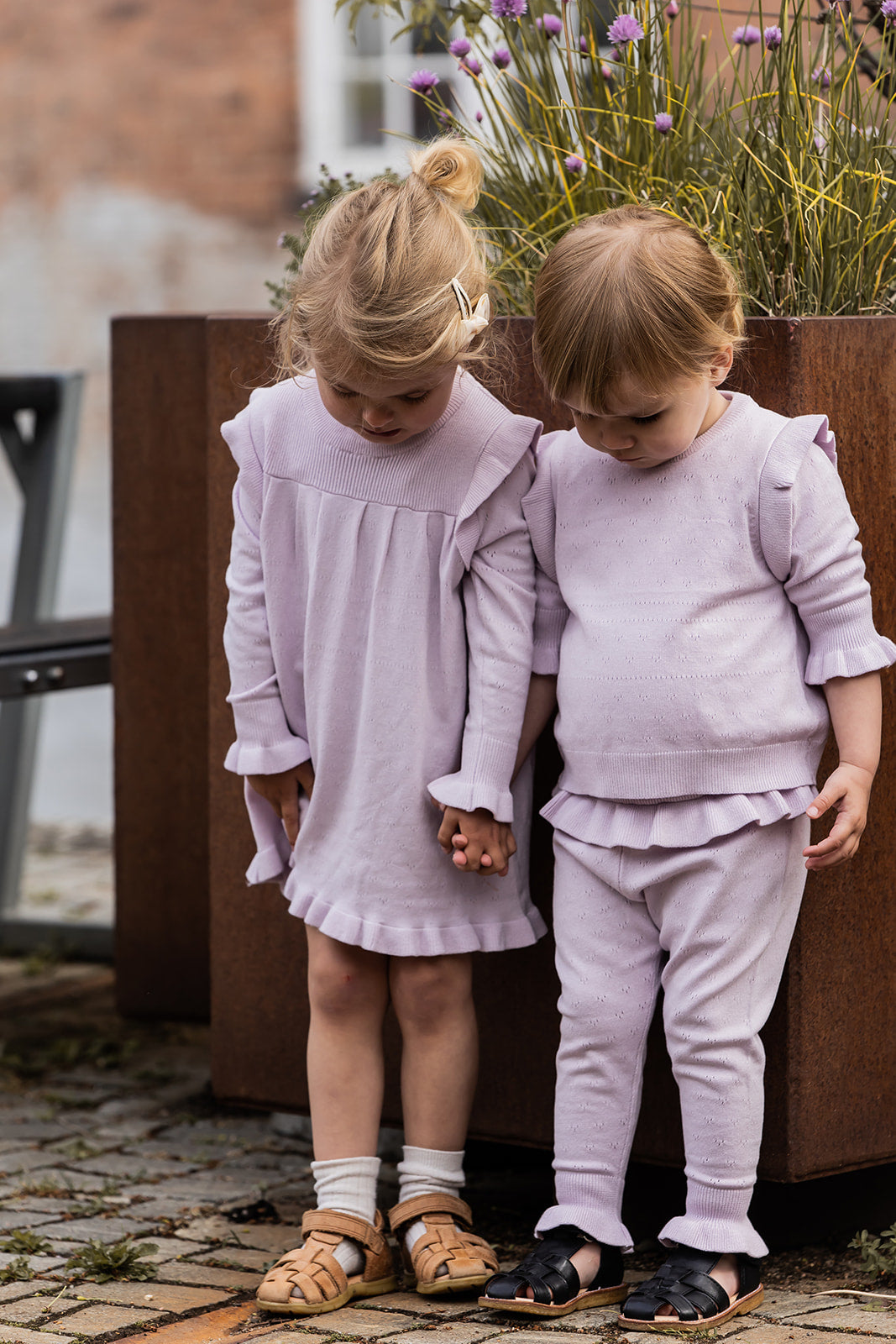 FLIINK FAME KNIT PANT PANT LAVENDAR FOG