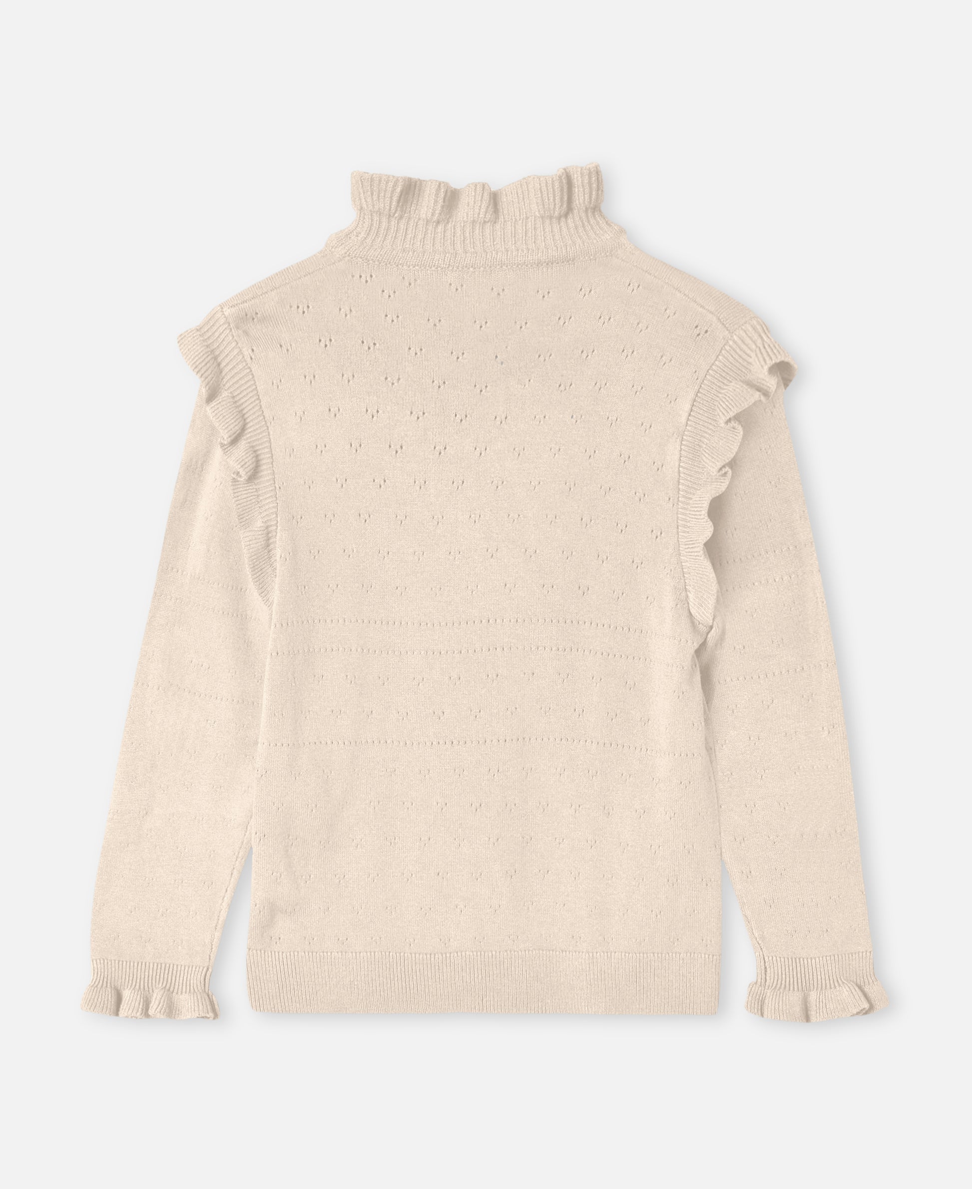 FLIINK FAME LS BLOUSE BLOUSE SANDSHELL