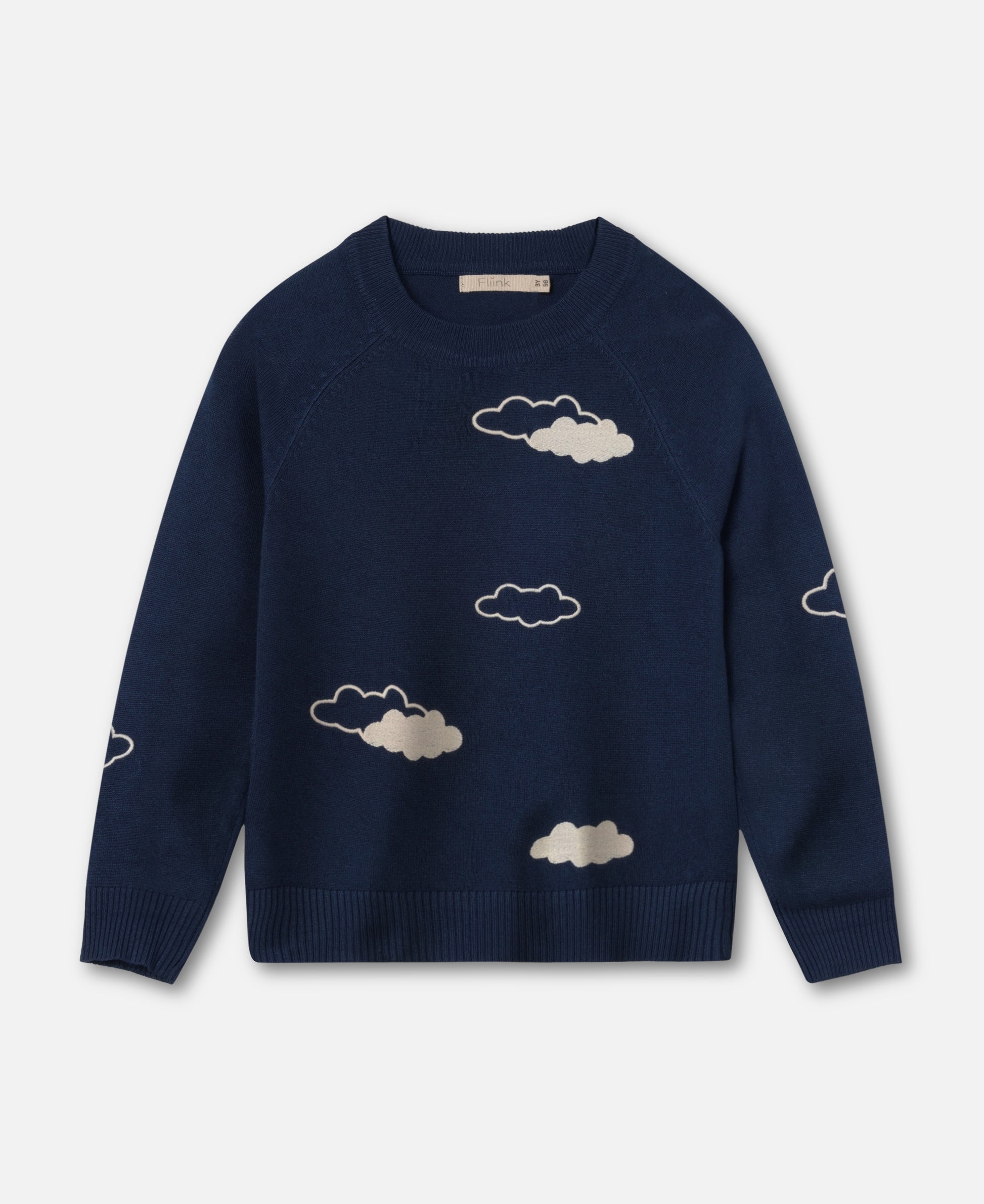 FLIINK FAVO CLOUD PULLOVER PULLOVER INSIGNIA BLUE