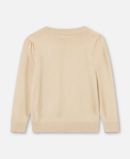 FLIINK FAVO EMBROIDERED BLOUSE BLOUSE SANDSHELL