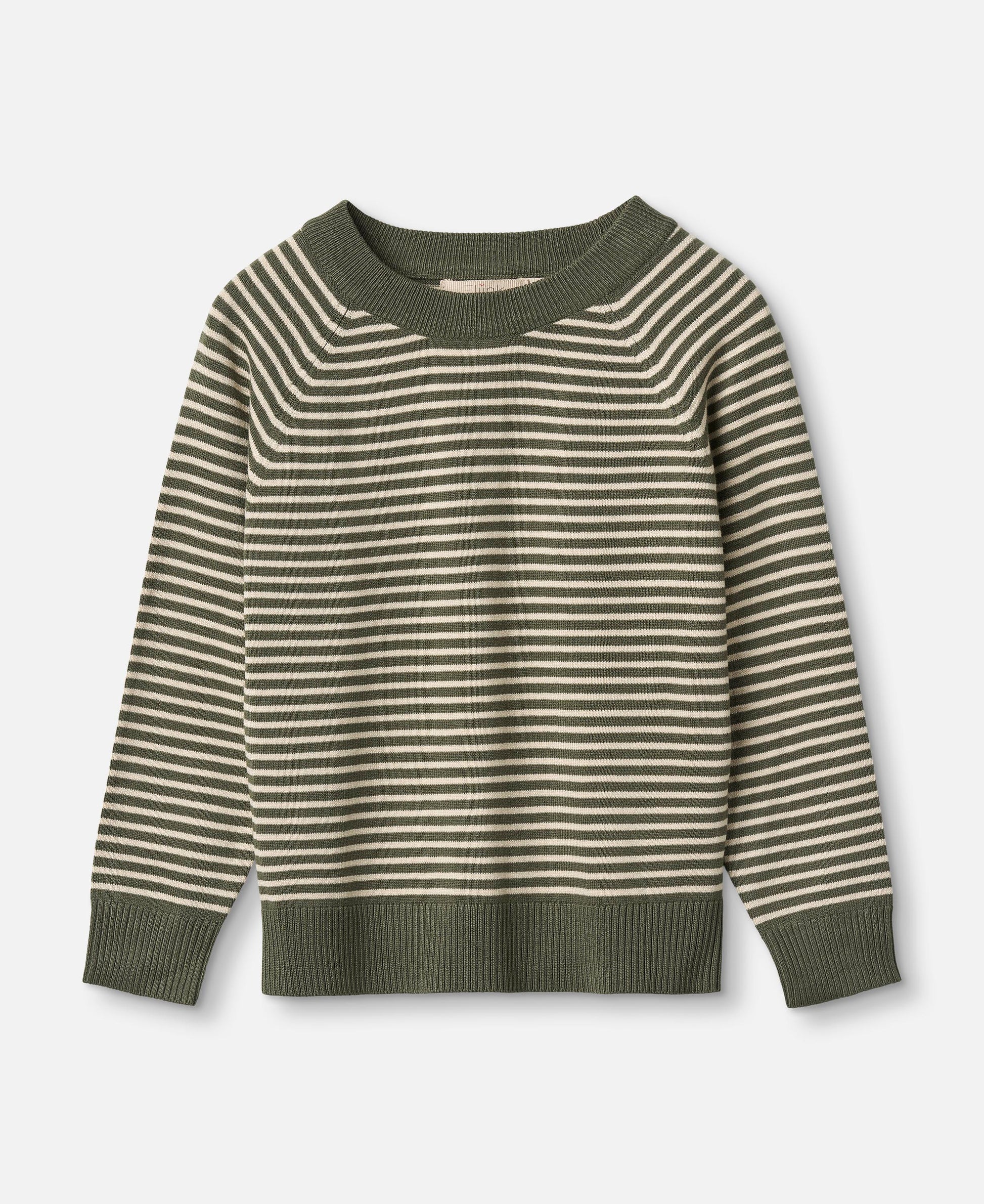 FLIINK FAVO LS PULLOVER PULLOVER BEETLE STRIPE