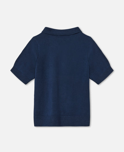 FLIINK FAVO SS POLO POLO INSIGNIA BLUE
