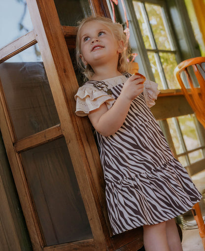 FLIINK GABBY SS BLOUSE T-SHIRT SANDSHELL