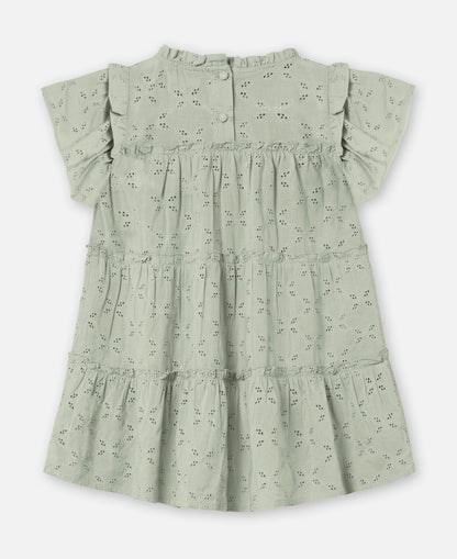 FLIINK HARPER DRESS DRESS AQUA GRAY