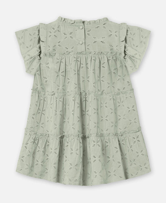 FLIINK HARPER DRESS DRESS AQUA GRAY