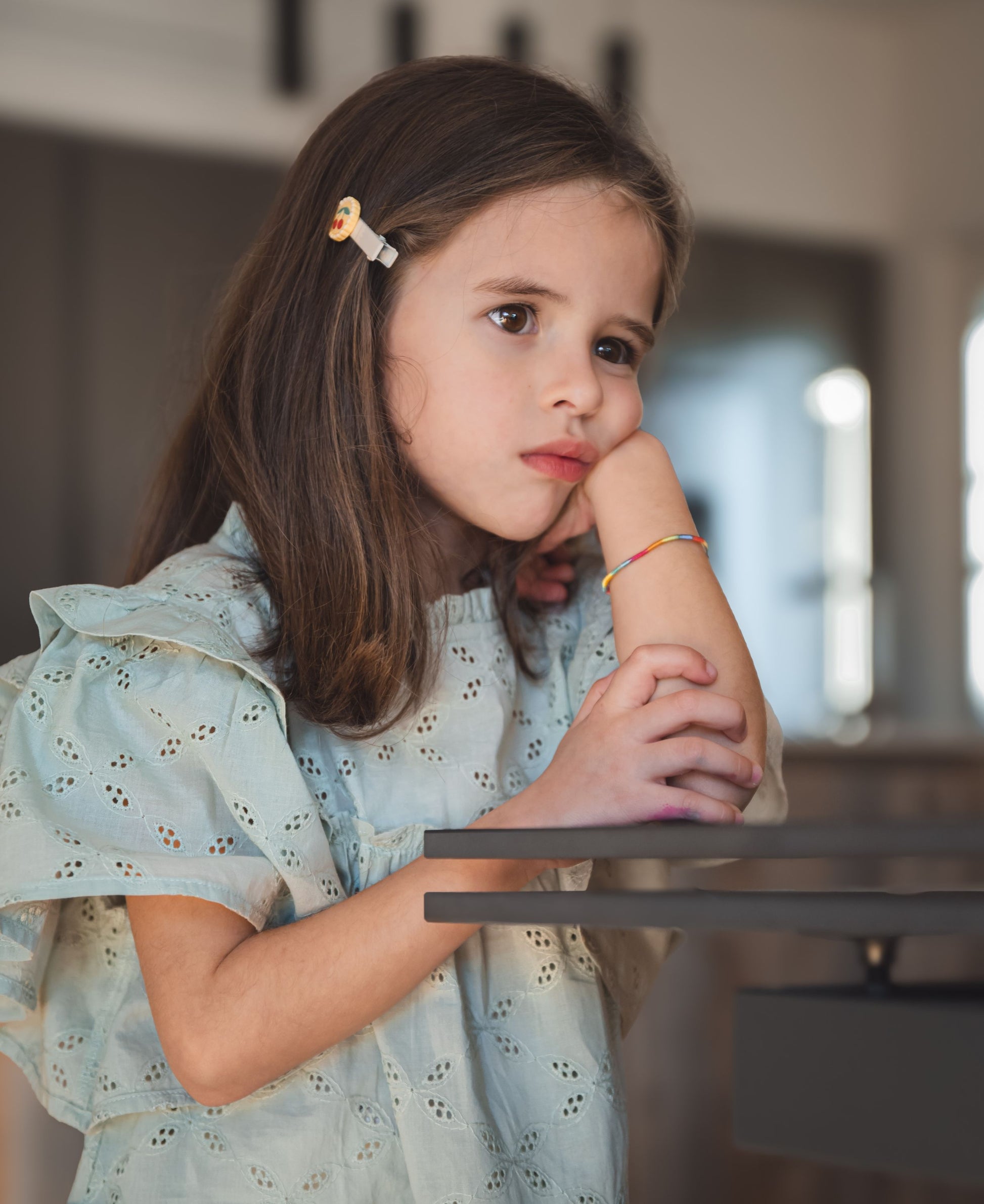 FLIINK HARPER DRESS DRESS AQUA GRAY