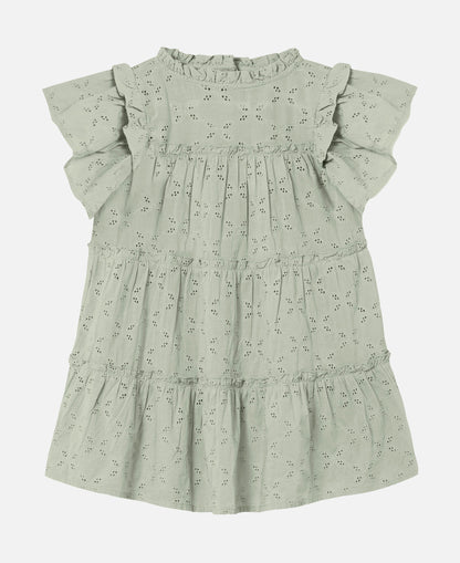 FLIINK HARPER DRESS DRESS AQUA GRAY