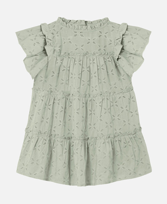 FLIINK HARPER DRESS DRESS AQUA GRAY