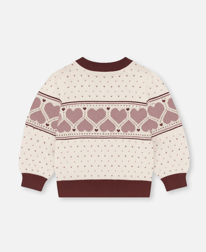 FLIINK HEARTY PULLOVER PULLOVER SANDSHELL