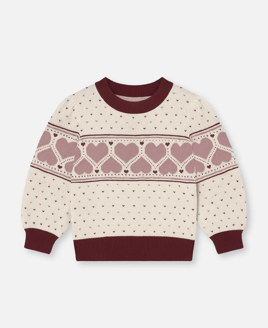 FLIINK HEARTY PULLOVER PULLOVER SANDSHELL