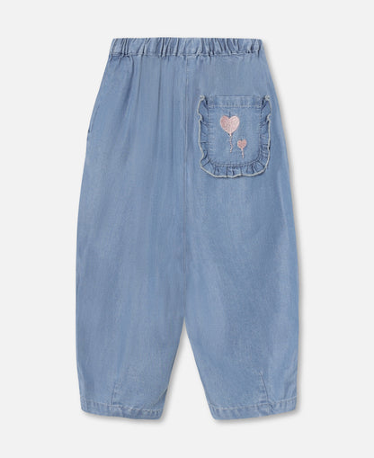 FLIINK HELENE PANT PANT MEDIUM DENIM BLUE