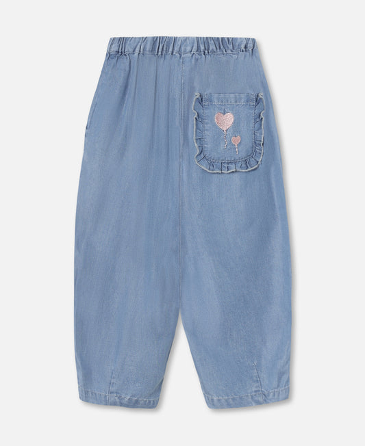 FLIINK HELENE PANT PANT MEDIUM DENIM BLUE