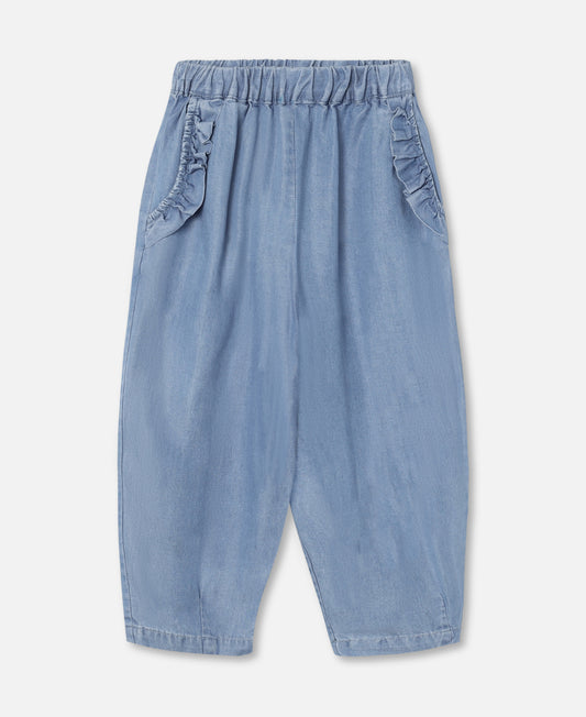 FLIINK HELENE PANT PANT MEDIUM DENIM BLUE