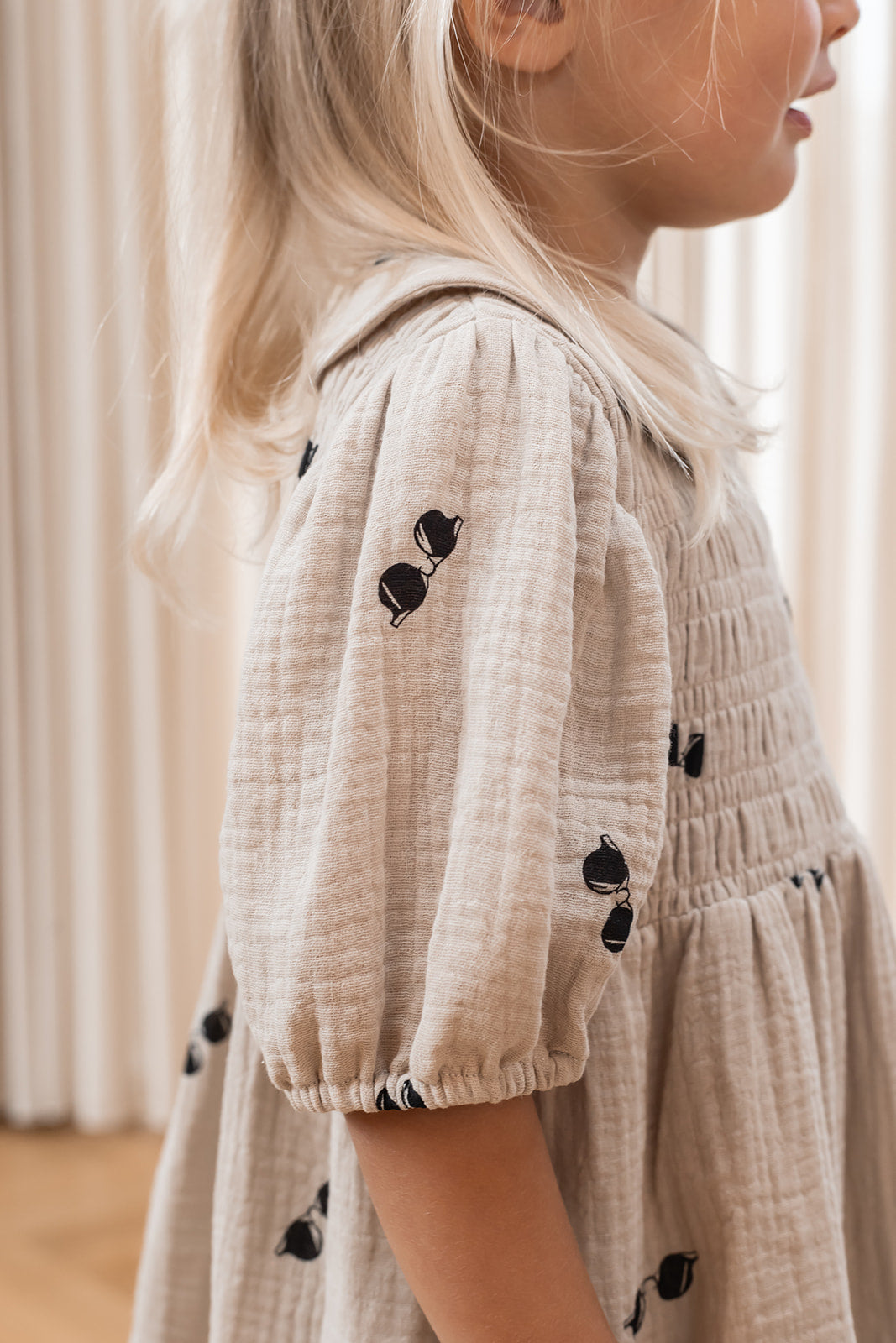 FLIINK HELLO SS DRESS DRESS HUMUS AOP