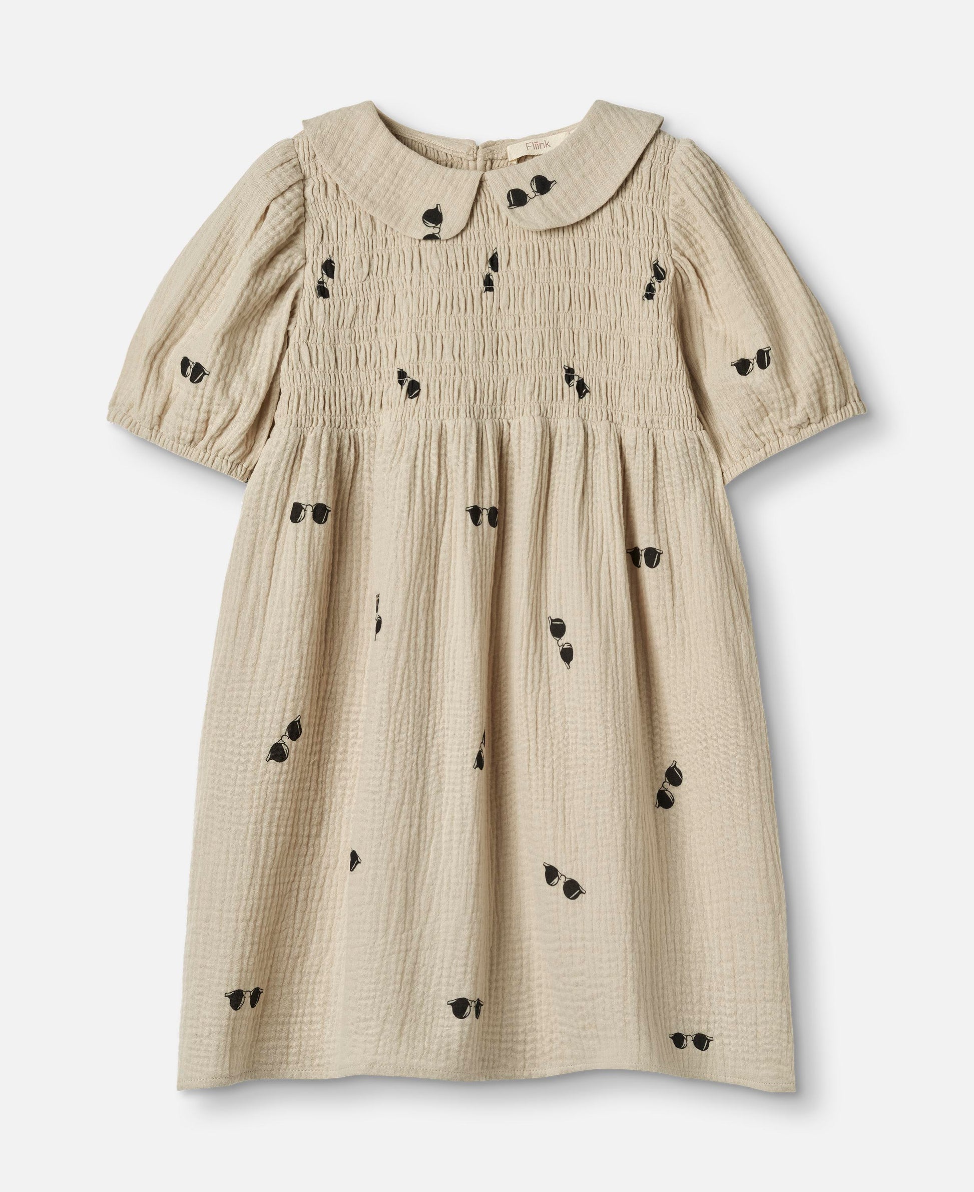 FLIINK HELLO SS DRESS DRESS HUMUS AOP