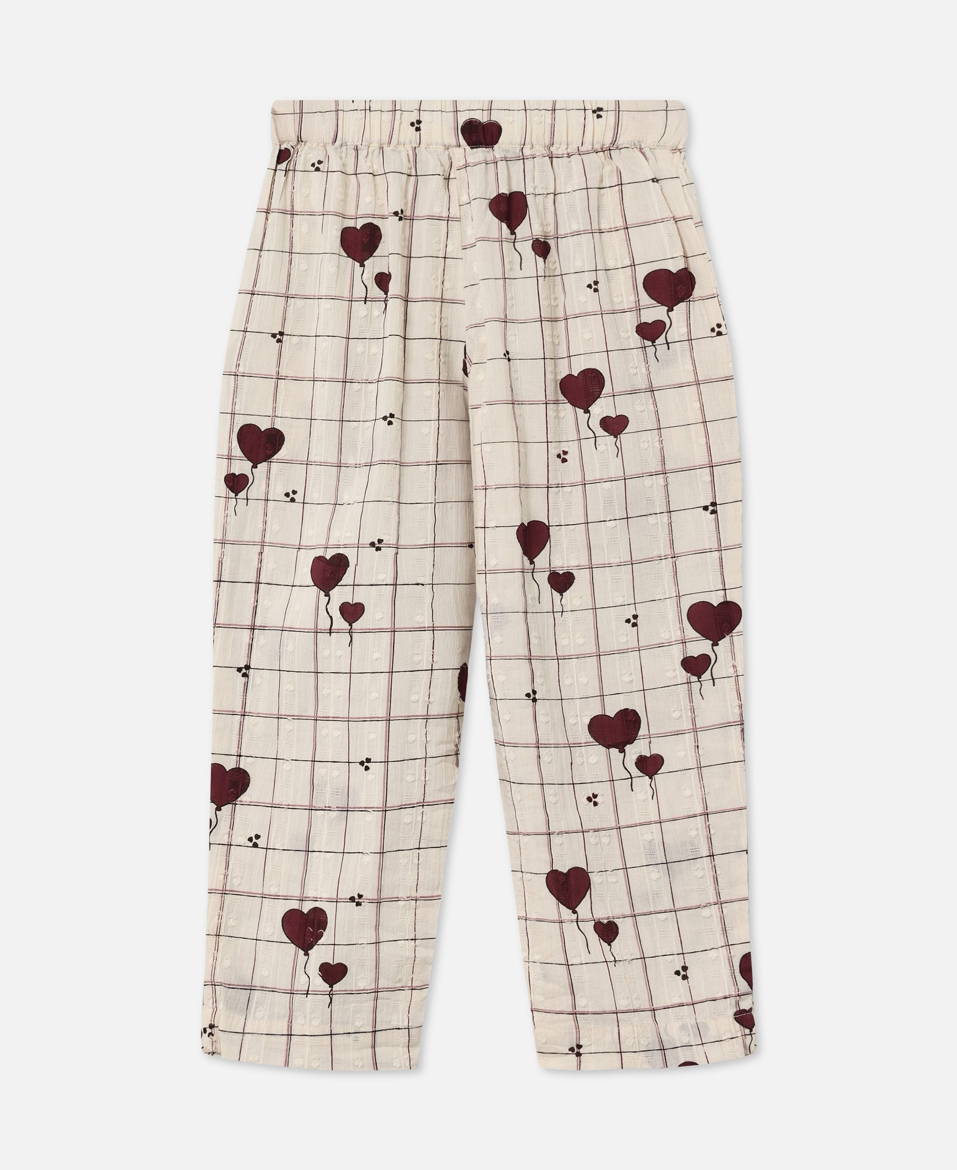 FLIINK ILOVE PANT PANT SANDSHELL HEART AOP