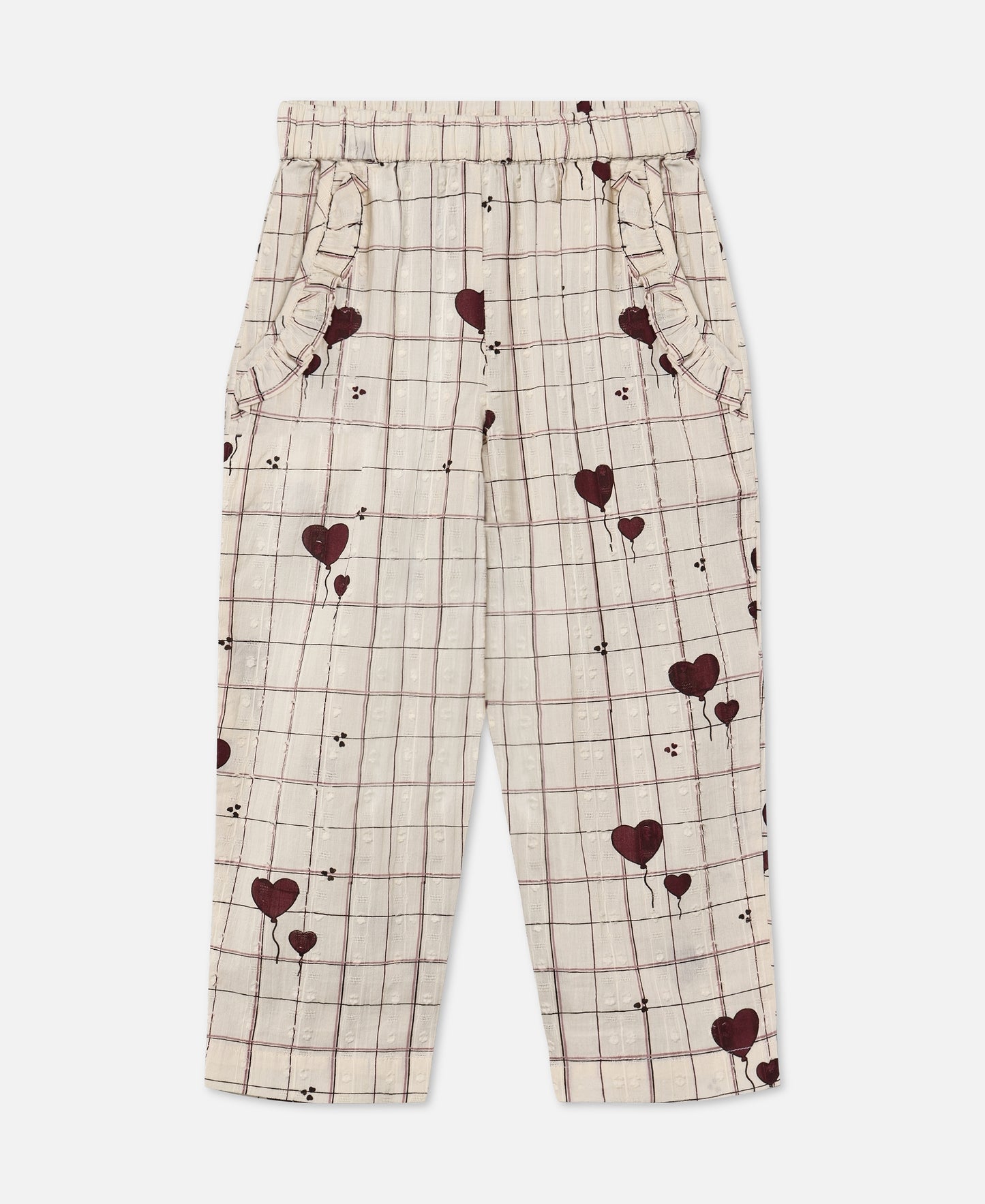 FLIINK ILOVE PANT PANT SANDSHELL HEART AOP