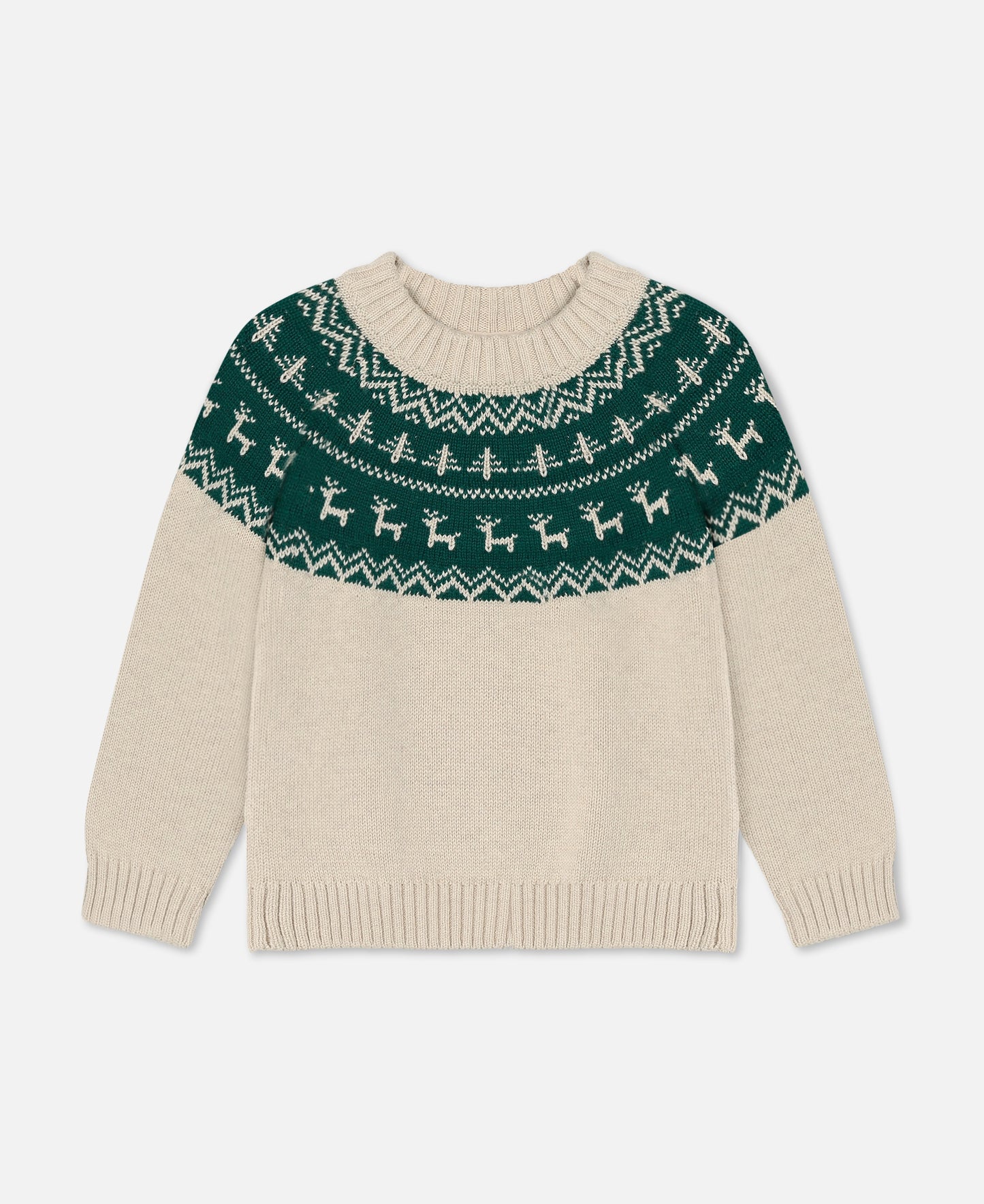 FLIINK JANIE NORDIC PULLOVER PULLOVER SANDSHELL