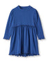 KENNA LS DRESS - MAZERINE BLUE