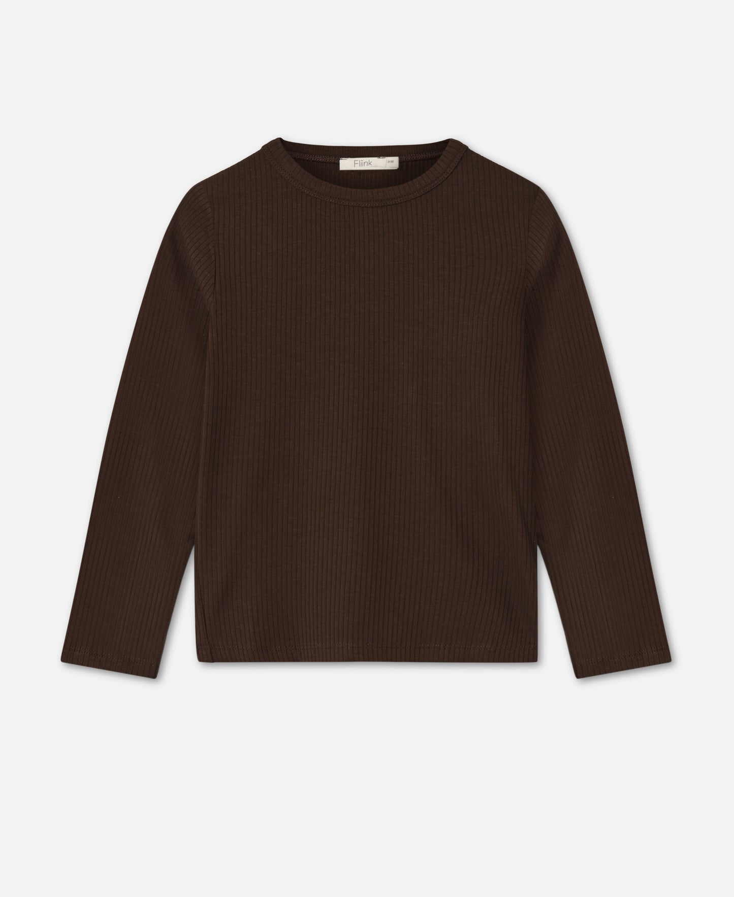FLIINK KENNA LS BLOUSE BLOUSE COFFEE BEAN