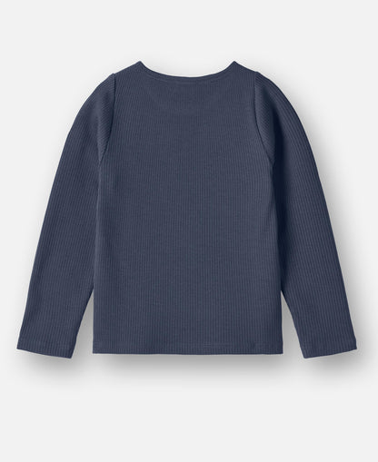 FLIINK KENNA LS BLOUSE BLOUSE INSIGNIA BLUE