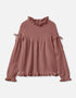 KINO LS KNIT BLOUSE