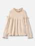 KINO LS KNIT BLOUSE