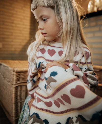 FLIINK KINO LS MULTI DRESS DRESS SANDSHELL