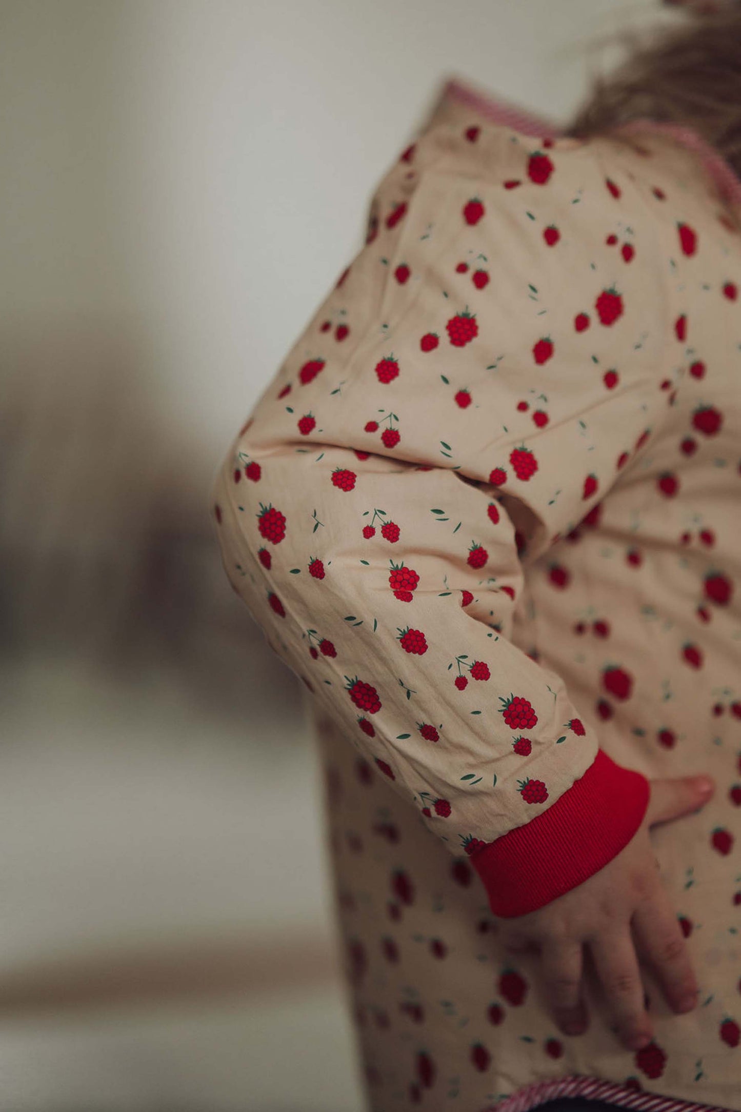 FLIINK KOTA BERRY JACKET JACKET POMPEIAN RED AOP