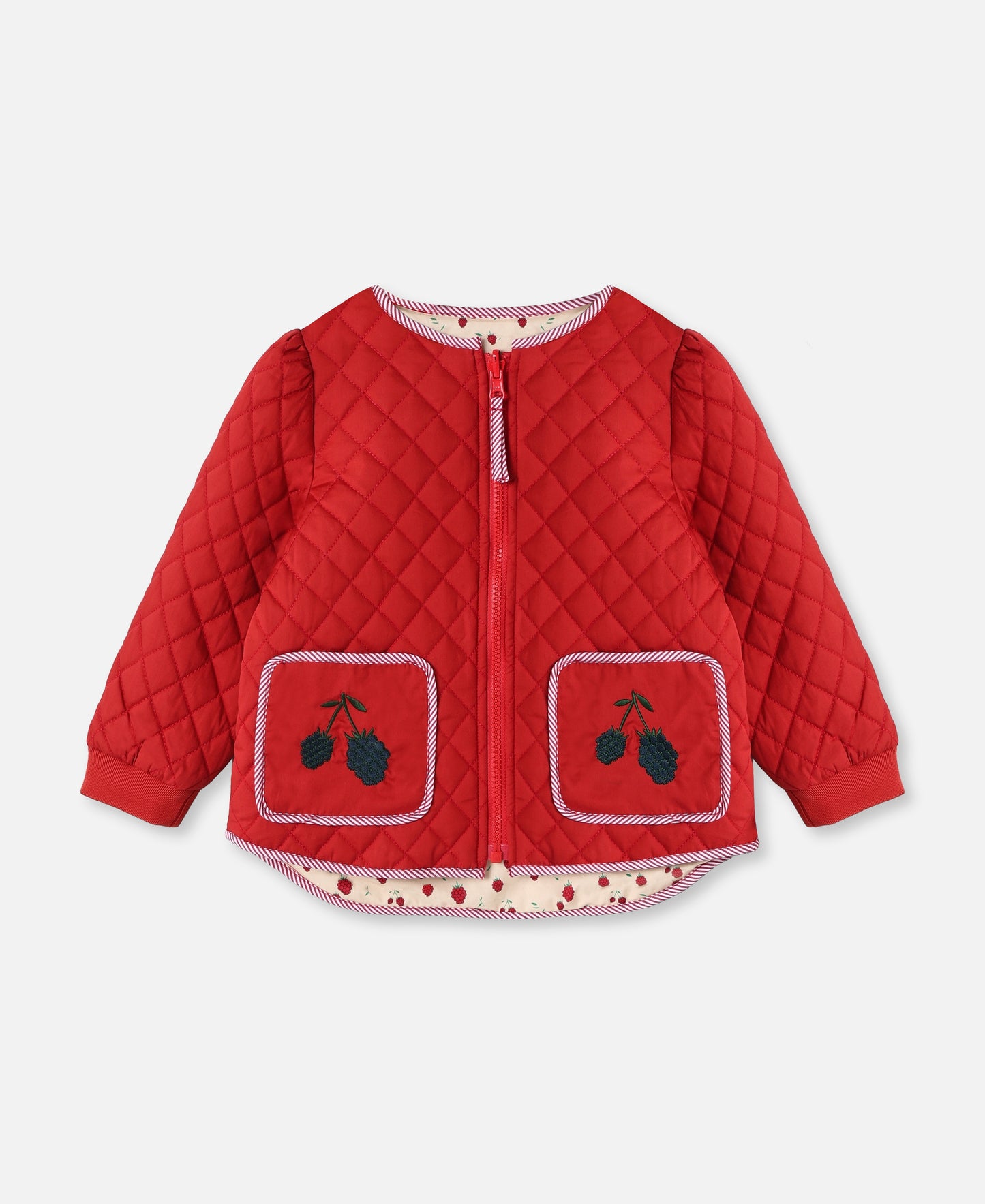 FLIINK KOTA BERRY JACKET JACKET POMPEIAN RED AOP