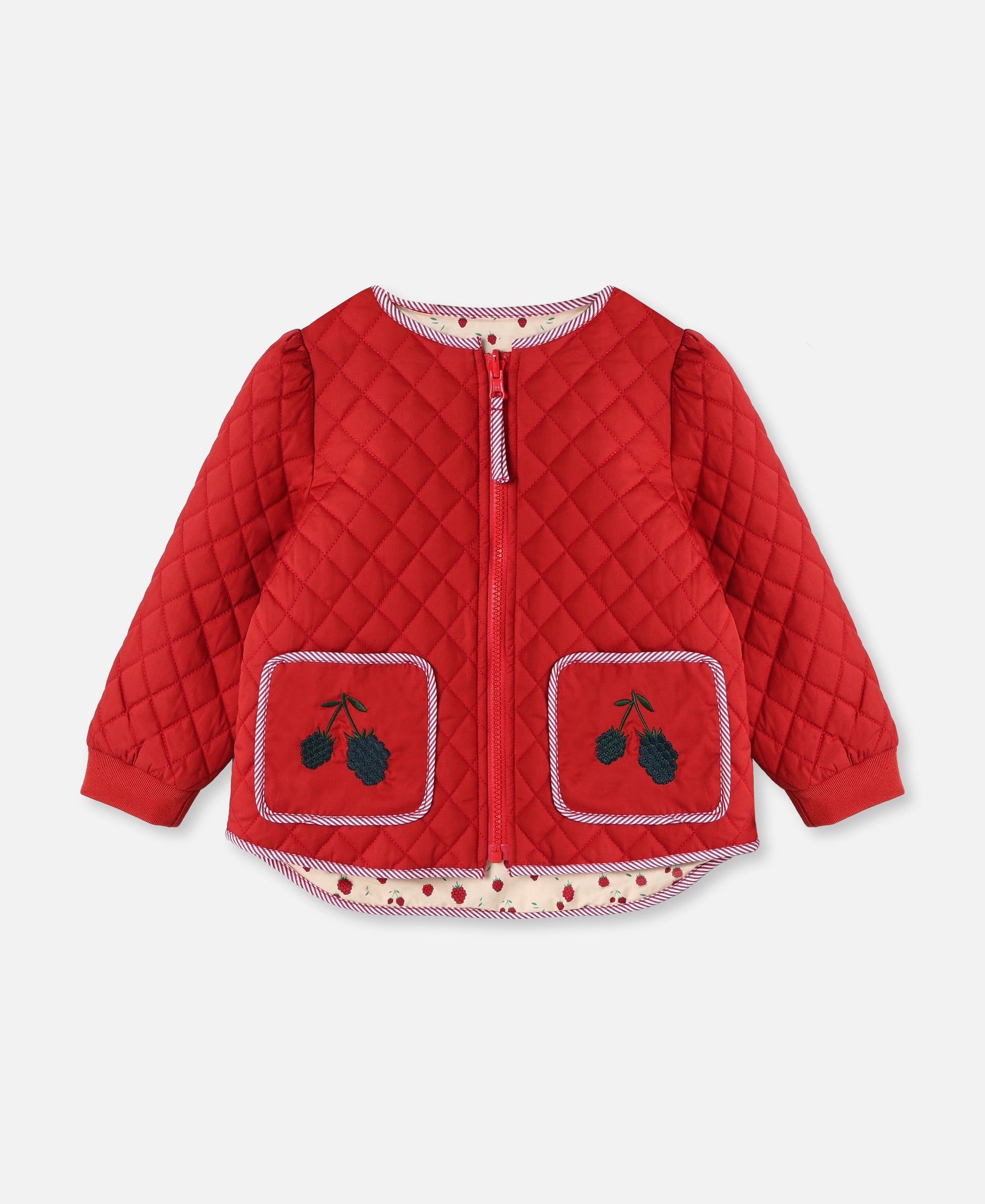 FLIINK KOTA BERRY JACKET JACKET POMPEIAN RED AOP
