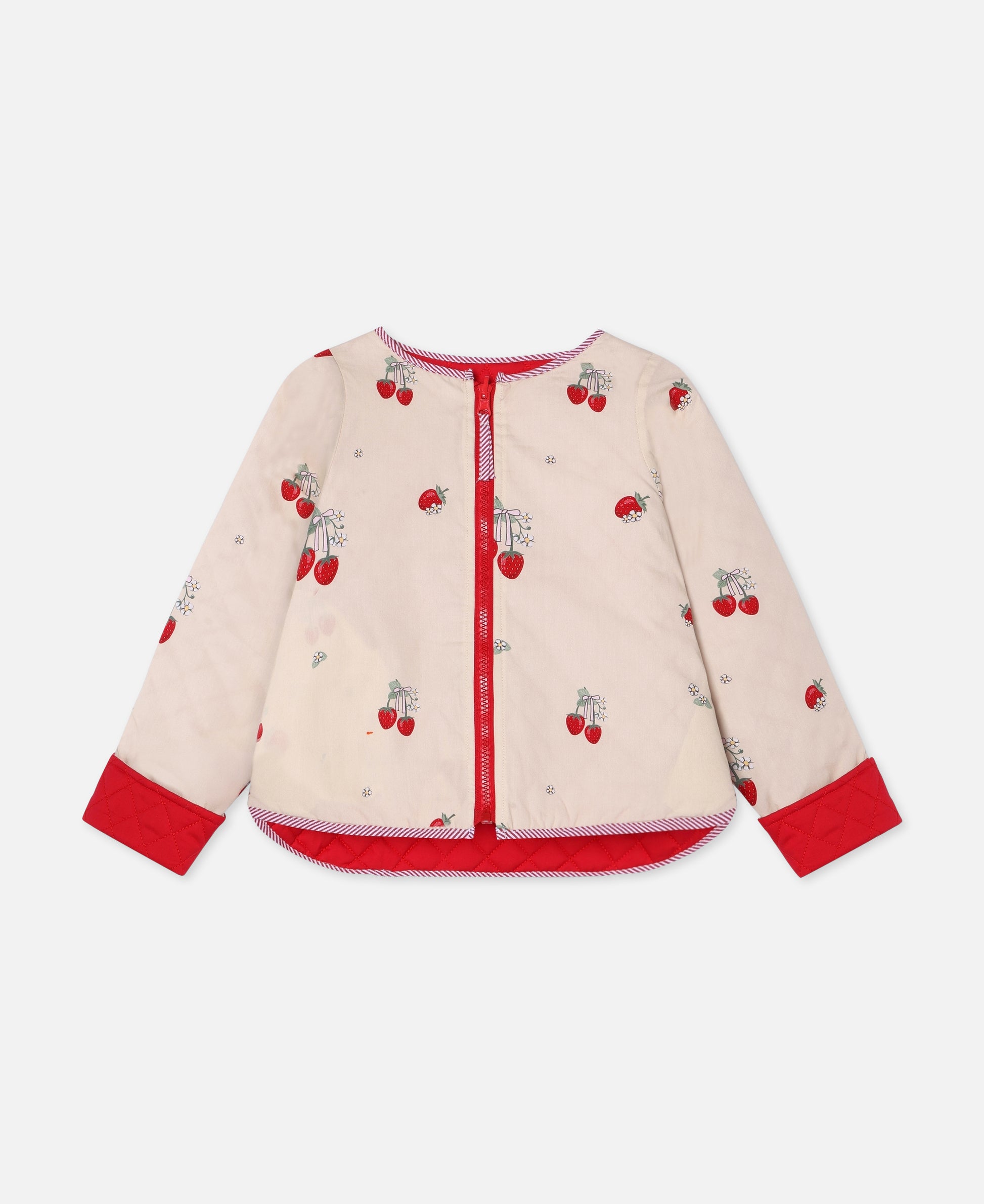 FLIINK KOTA REVERSIBLE STRAWBERRY JACKET JACKET SANDSHELL AOP