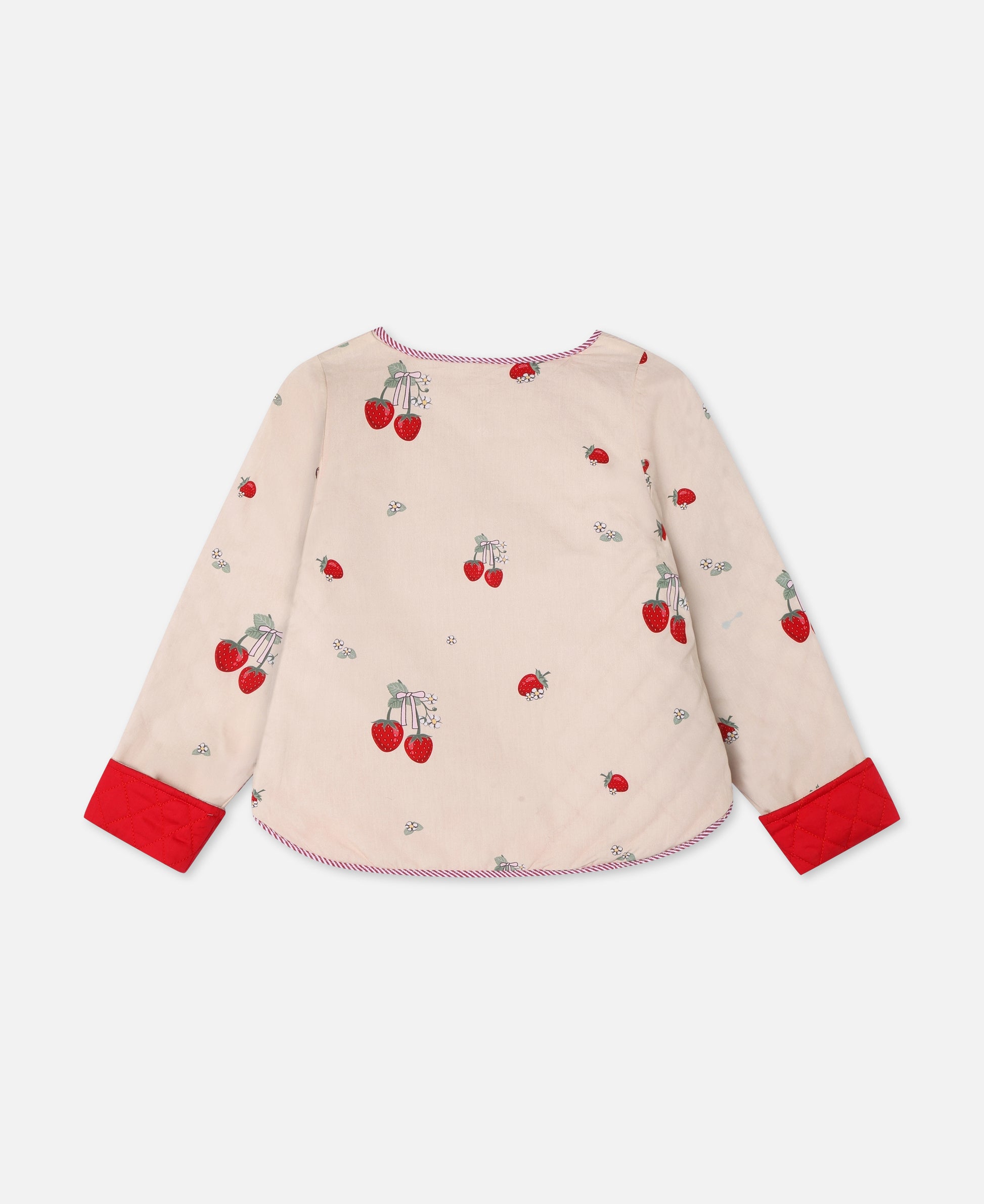 FLIINK KOTA REVERSIBLE STRAWBERRY JACKET JACKET SANDSHELL AOP