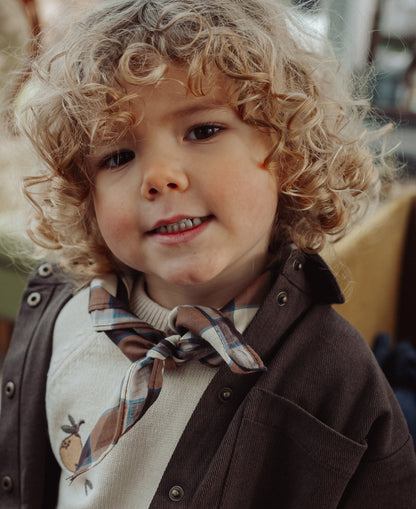 FLIINK KOTA SCARF SCARF INSIGNIA CHECK