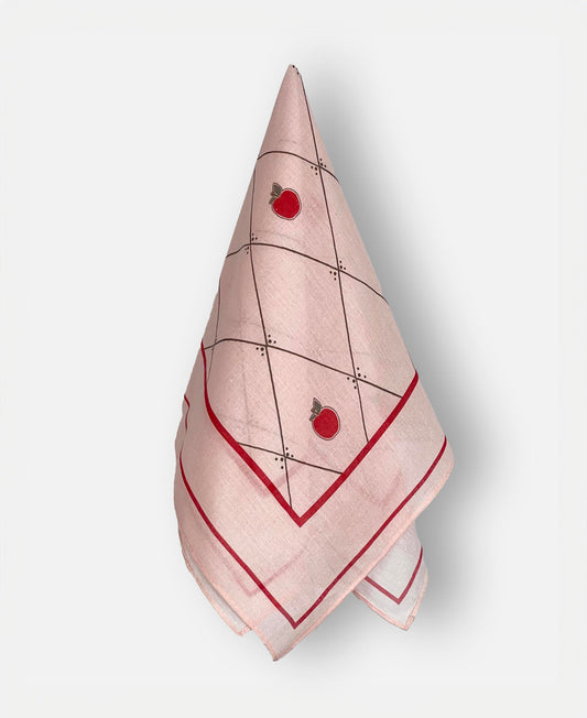 FLIINK KOTA SCARF SCARF PEACH WHIP AOP