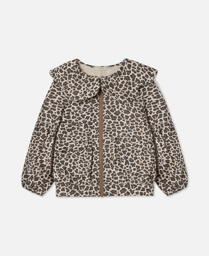 FLIINK LEO BOMBER JACKET JACKET PINE BARK AOP