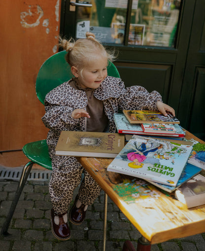 FLIINK LEO PANT PANT PINE BARK AOP