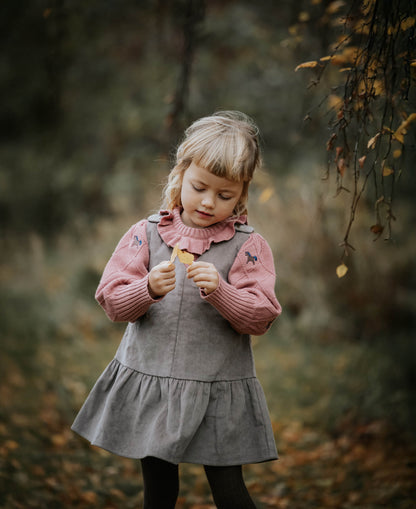 FLIINK LUCIE UNICORN PULLOVER PULLOVER ASH ROSE