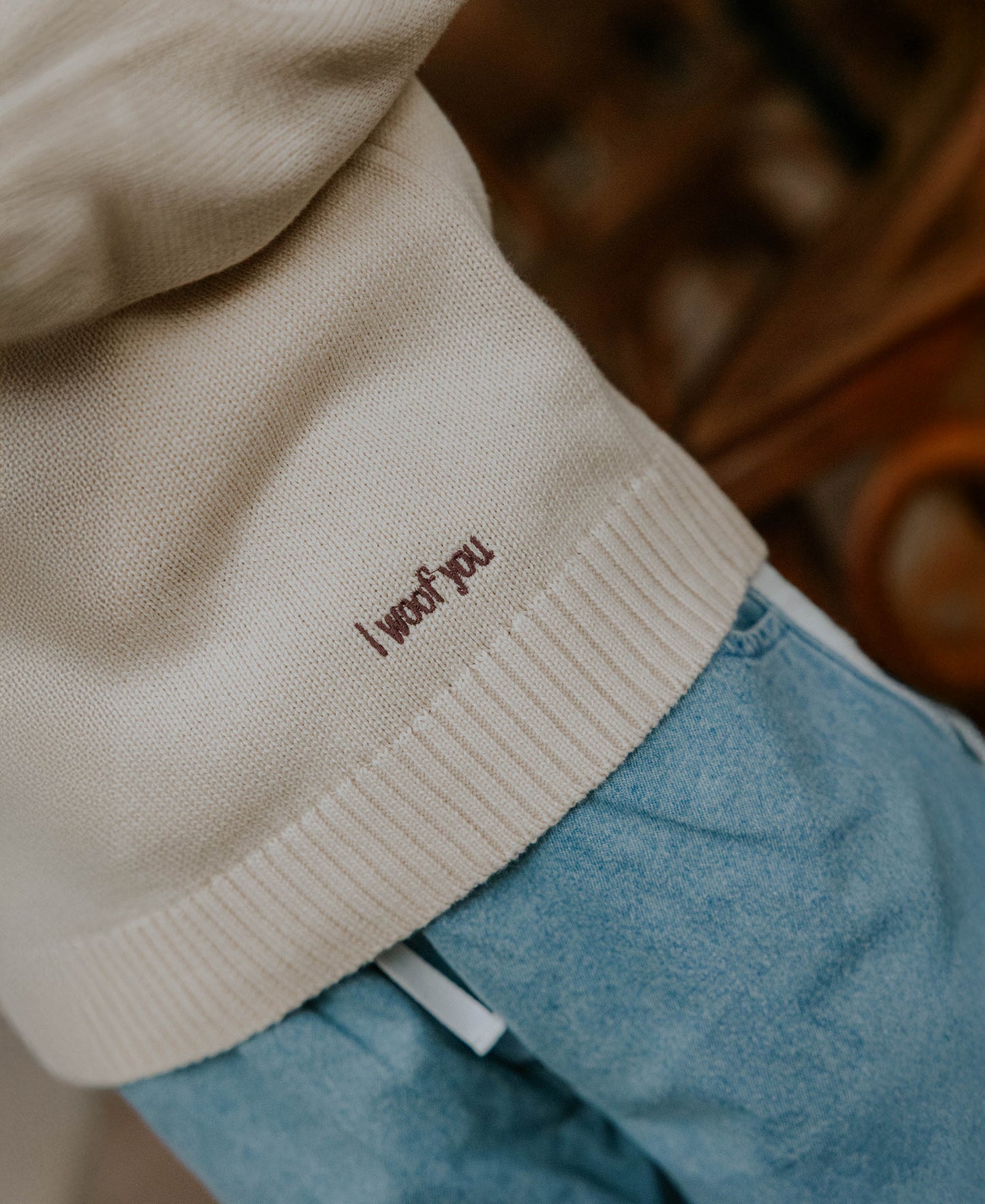 FLIINK MAHDI DOG PULLOVER PULLOVER SANDSHELL