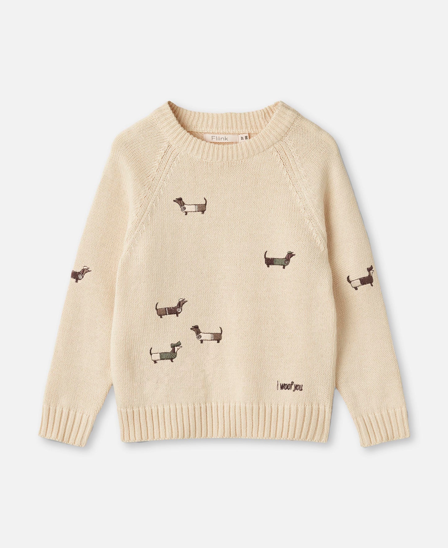 FLIINK MAHDI DOG PULLOVER PULLOVER SANDSHELL