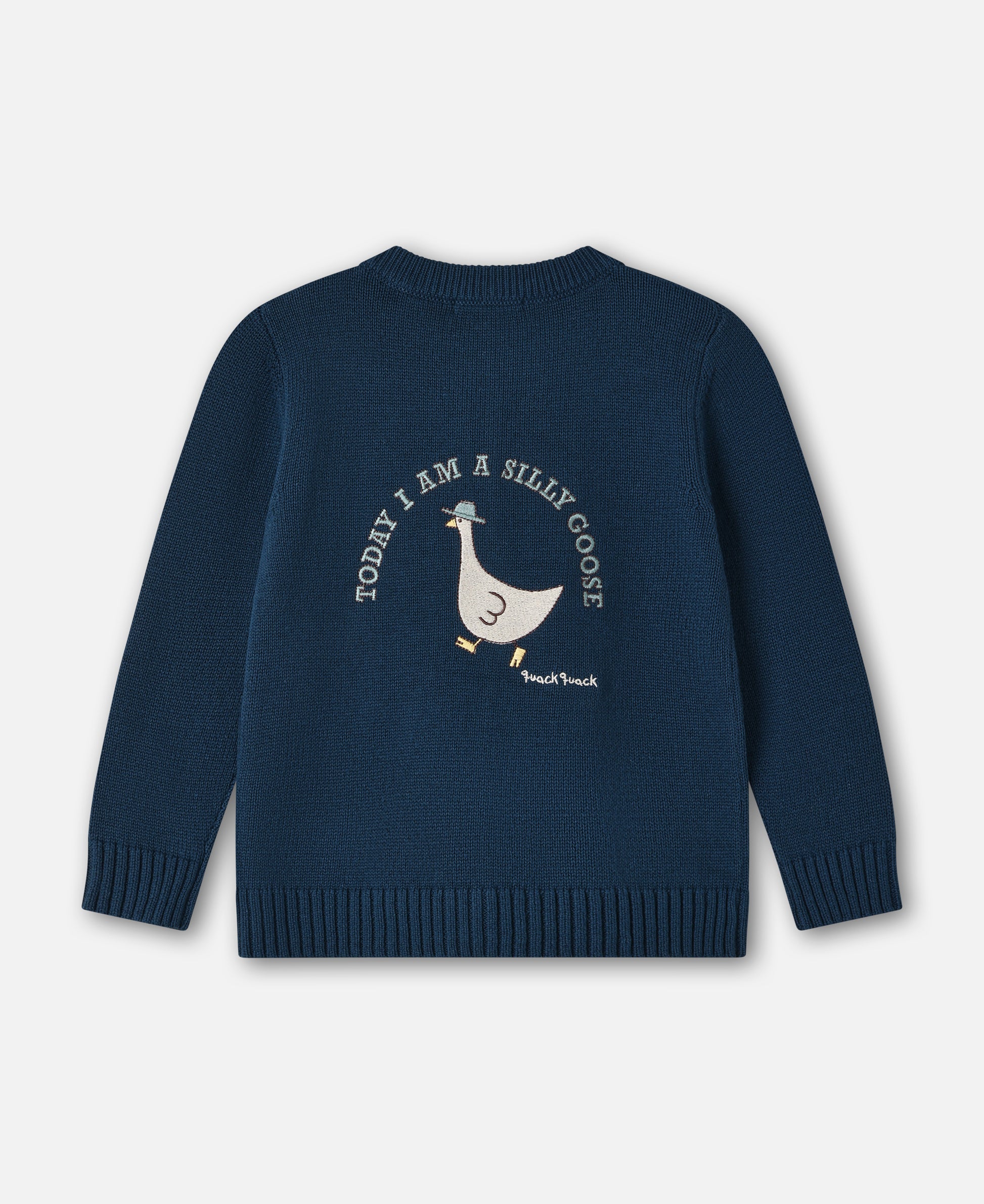 FLIINK MAHDI KNIT CARDIGAN CARDIGAN INSIGNIA BLUE