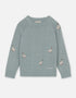 MAHDI KNIT PULLOVER - SLATE