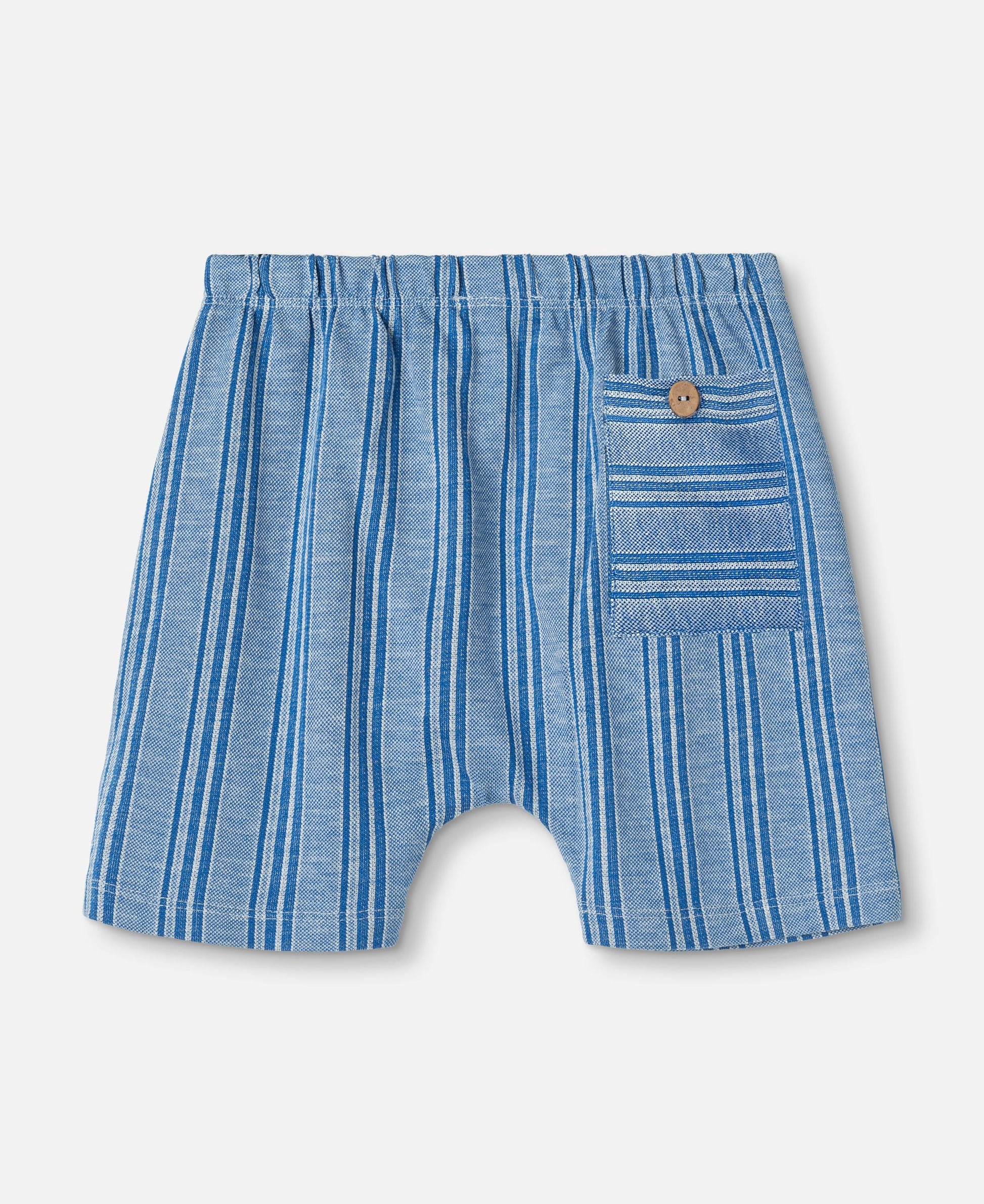 FLIINK MIRO SHORTS SHORTS CLOUD DANCER MAZERINE BLUE STRIPE