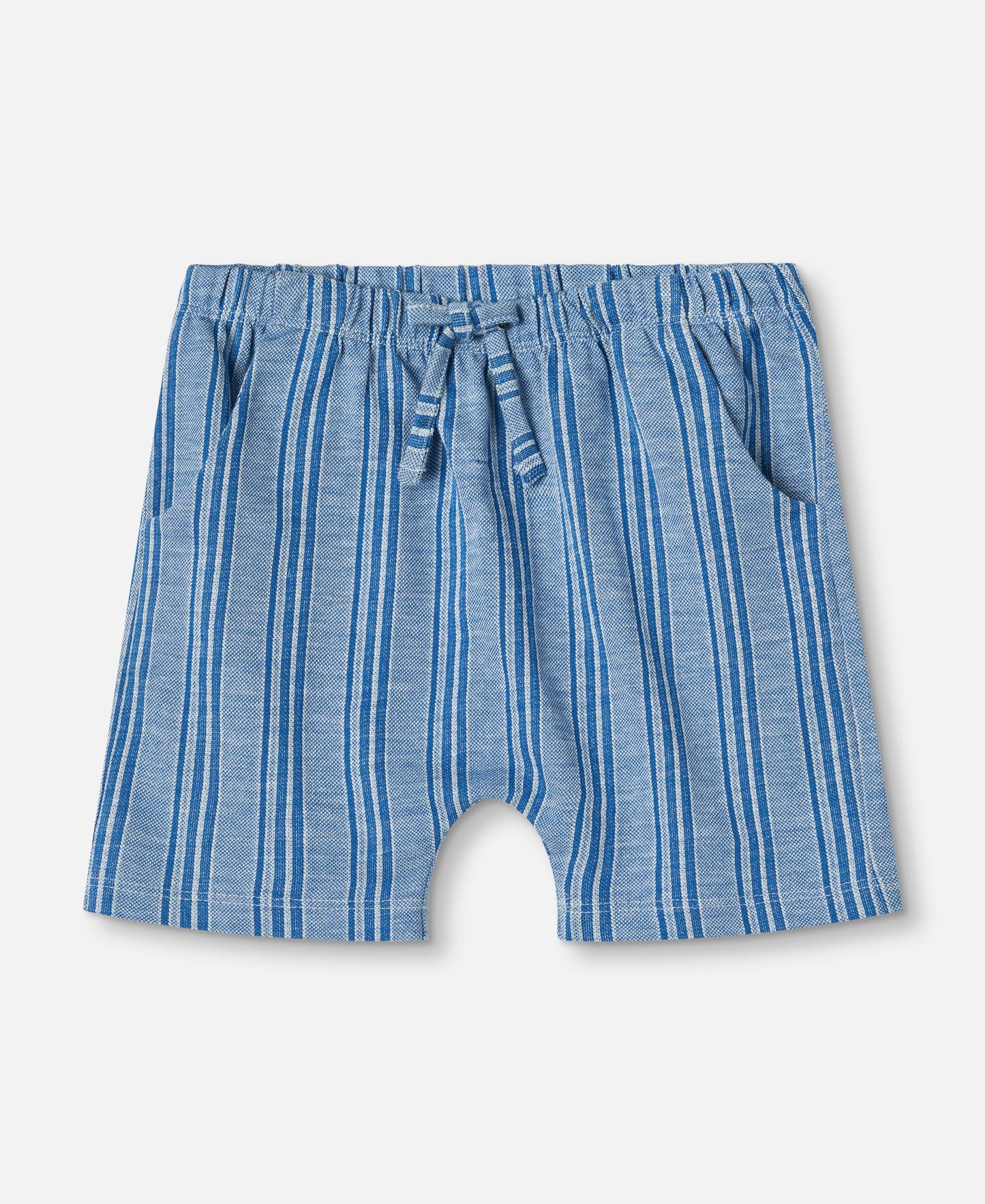 FLIINK MIRO SHORTS SHORTS CLOUD DANCER MAZERINE BLUE STRIPE