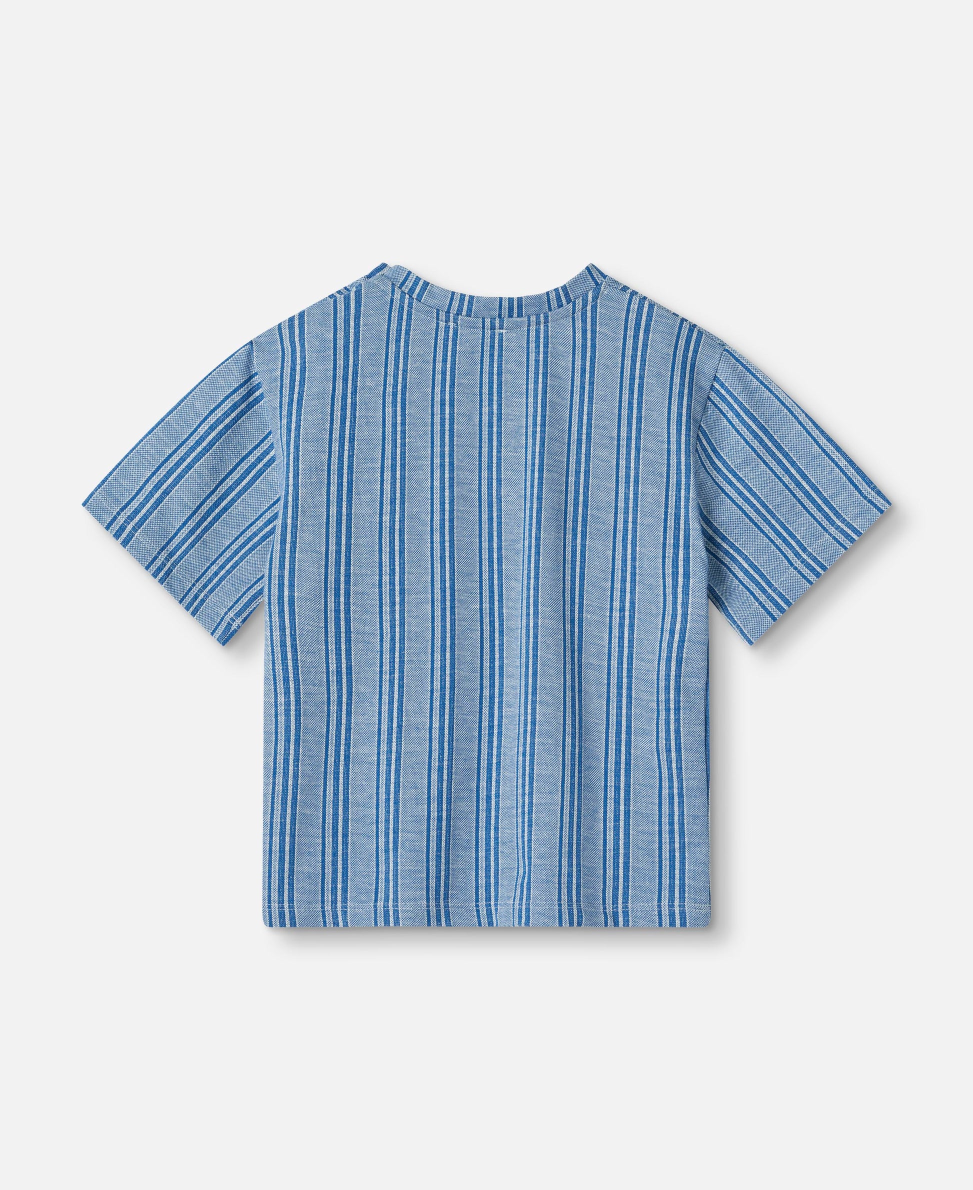 FLIINK MIRO T-SHIRT T-SHIRT CLOUD DANCER MAZERINE BLUE STRIPE