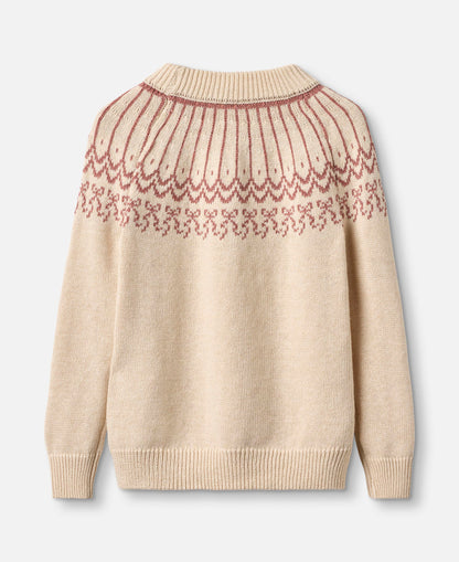 FLIINK NOVA BOW PULLOVER PULLOVER SANDSHELL