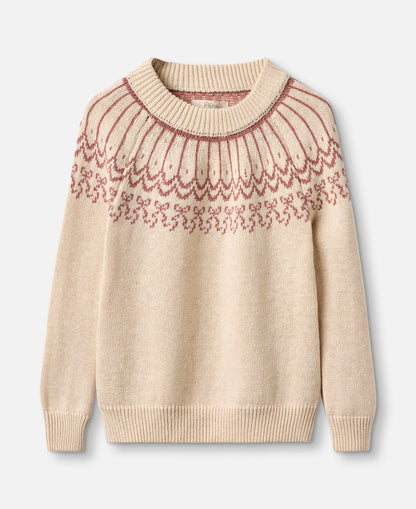 FLIINK NOVA BOW PULLOVER PULLOVER SANDSHELL